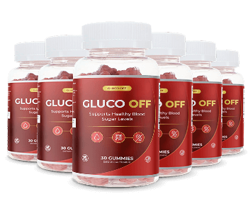 Gluco Off 6 bottles